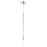 Livex Prague 1 Light Pendant, Black