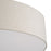 Livex Monroe 6Lt 11" Semi-Flush, Brass/Oatmeal/White