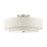 Livex Meridian 6 Light Semi Flush Mount