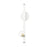 Livex Bannister 1 Light Wall Sconce