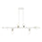 Livex Bannister 6 Light Linear Chandelier