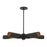 Livex Novato 5 Light Chandelier, Black