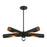 Livex Novato 5 Light Chandelier, Black