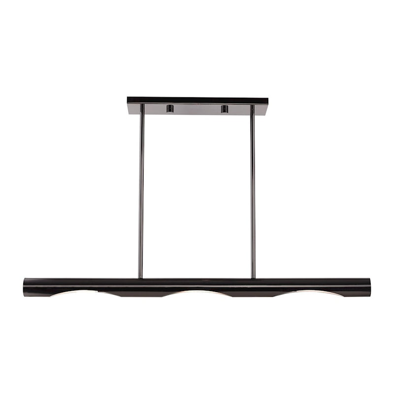 Livex Acra 3 Light Linear Chandelier