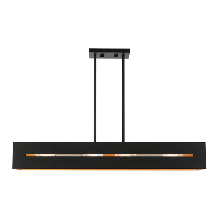 Livex Soma 4 Light Linear Chandelier