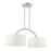 Livex Meridian 2 Light Arched Linear Chandelier, Brushed Nickel