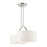 Livex Meridian 2 Light Arched Linear Chandelier, Brushed Nickel