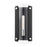 Livex Barcelona 1 Light Sconce, Black with Nickel Accents/Clear