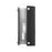Livex Barcelona 1 Light Sconce, Black with Nickel Accents/Clear