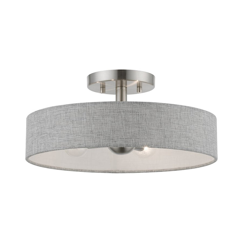 Livex Elmhurst 4 Light Semi-Flush Mount