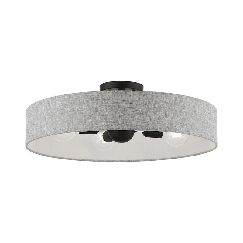 Livex Elmhurst 4 Light Semi-Flush Mount