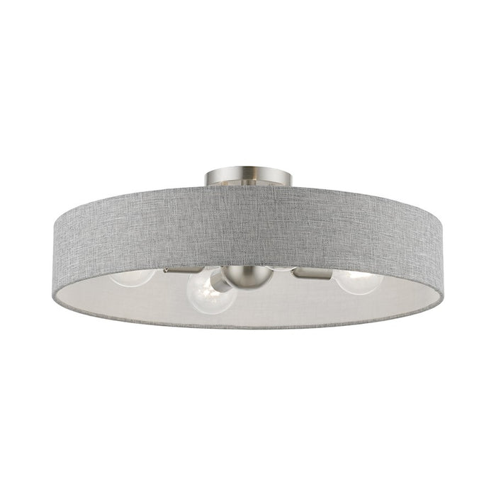 Livex Elmhurst 4 Light Semi-Flush Mount