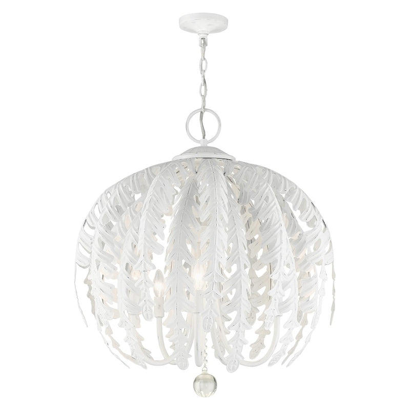 Livex Acanthus 5 Light Chandelier