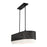 Livex Noria 6 Light Linear Chandelier, Black