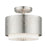 Livex Noria 2 Light Semi Flush Mount