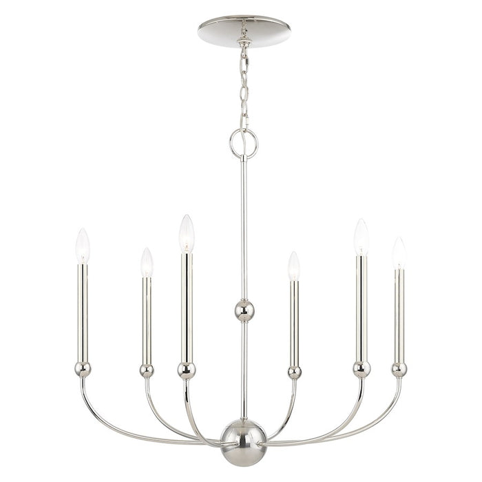 Livex Cortlandt 6 Light Chandelier