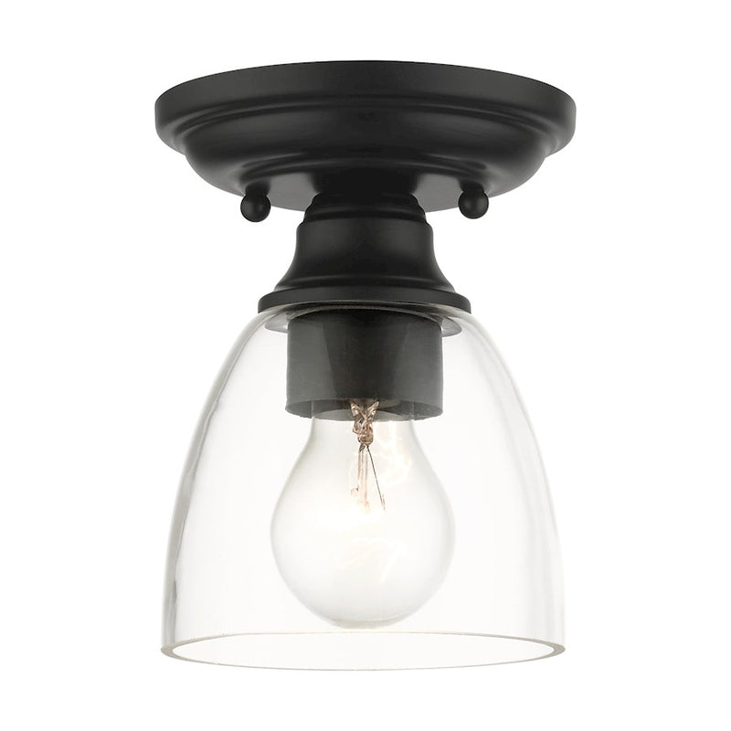 Livex Montgomery 1 Light Flush Mount