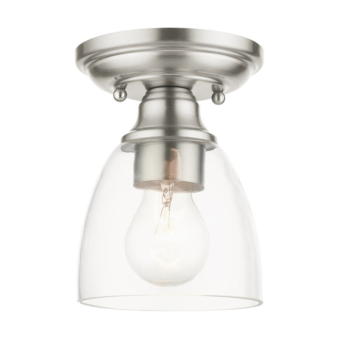 Livex Montgomery 1 Light Flush Mount