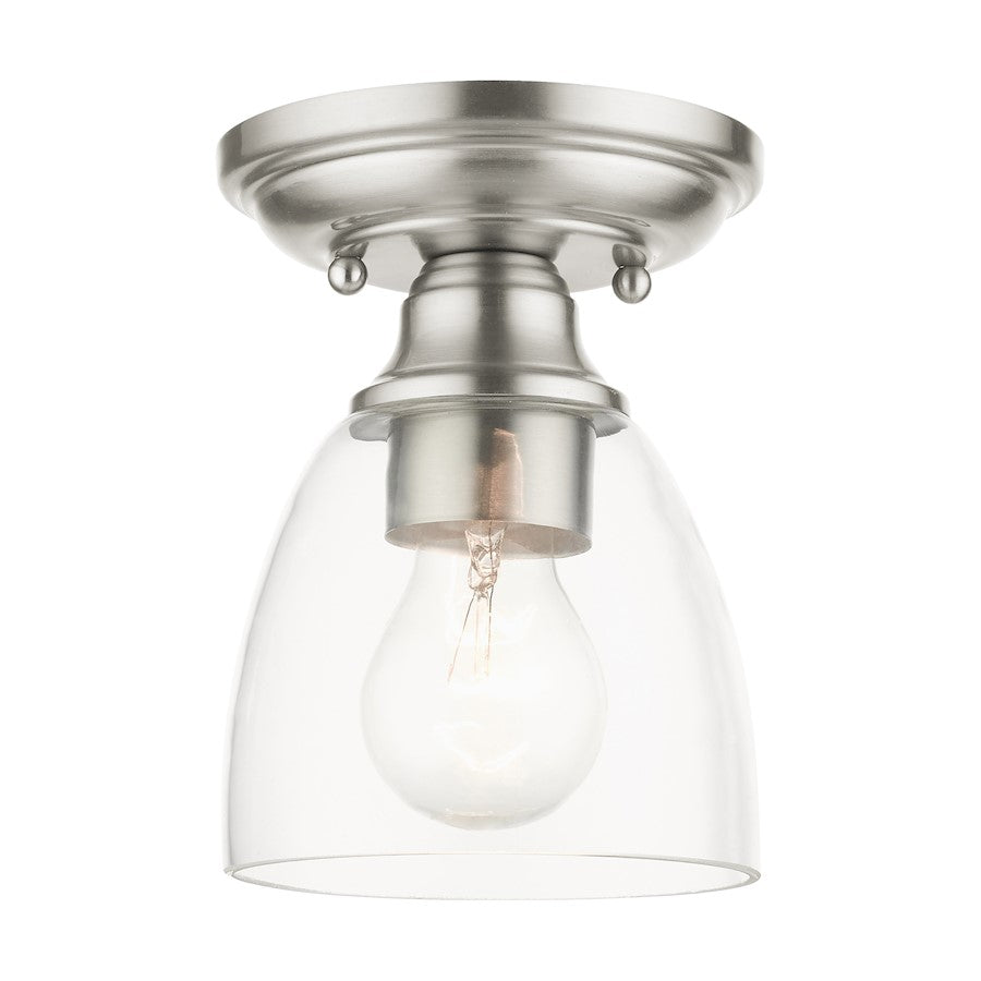 Livex Montgomery 1 Light Flush Mount