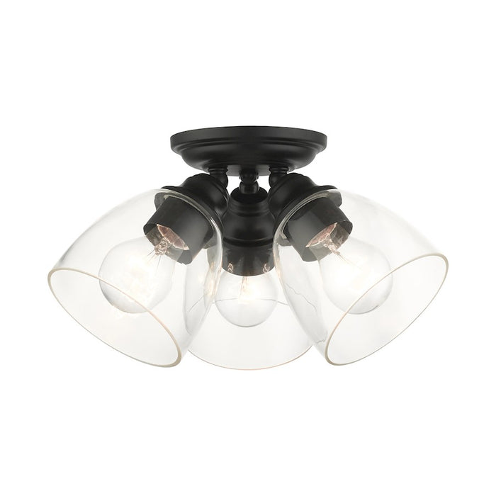 Livex Montgomery 3 Light Flush Mount