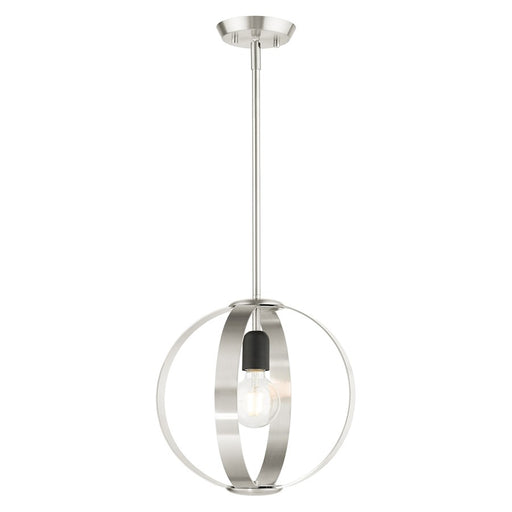 Livex Modesto 1 Light Globe Pendant