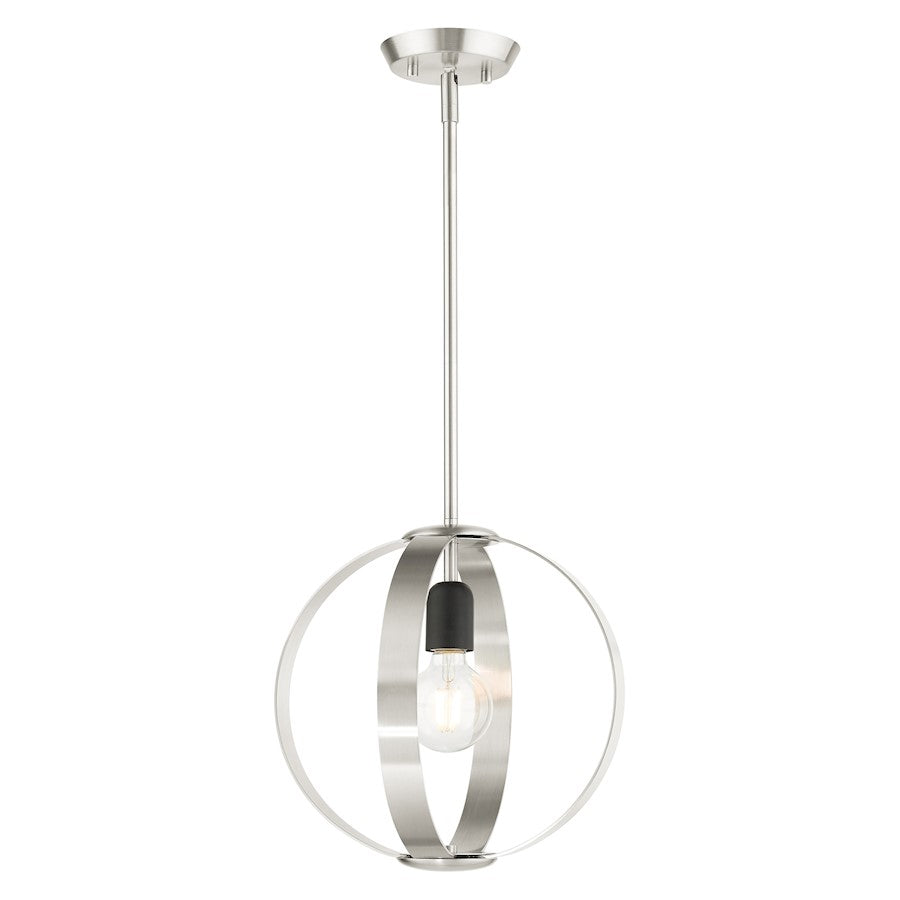 Livex Modesto 1 Light Globe Pendant