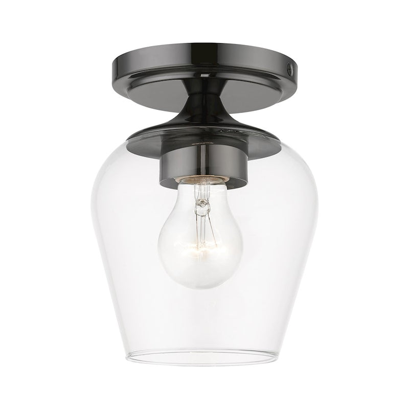 Livex Willow 1 Light Flush Mount
