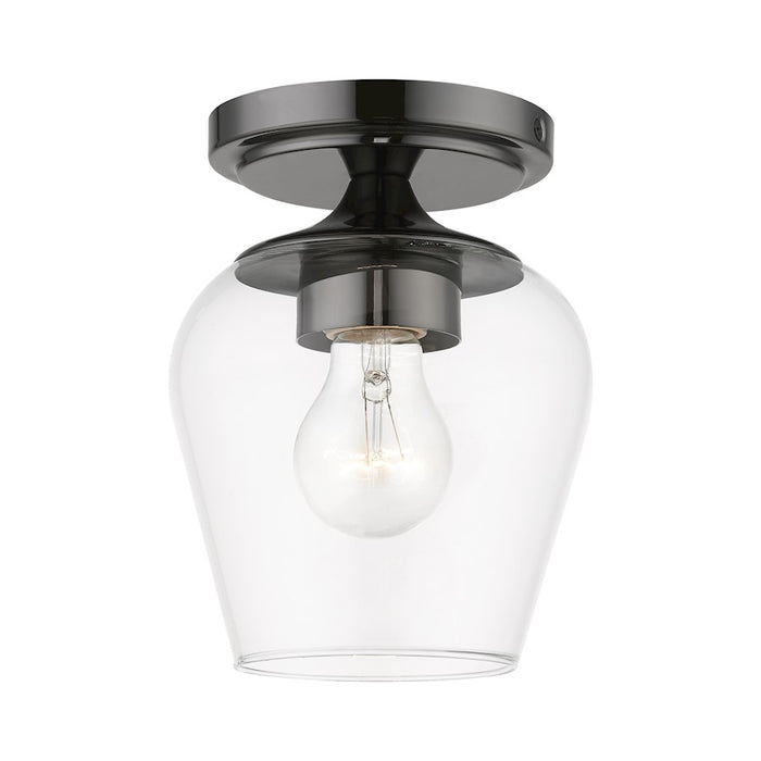 Livex Willow 1 Light Flush Mount