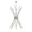 Livex Soho 16Lt Grande Foyer Chandelier, Brushed Nickel
