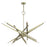 Livex Monaco 14Lt Extra Large Foyer Chandelier, Antique Brass