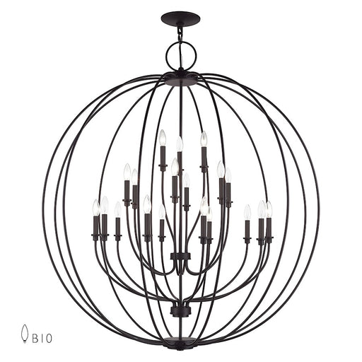 Livex Milania 19Lt Grande Foyer Chandelier, Bronze - 46991-07