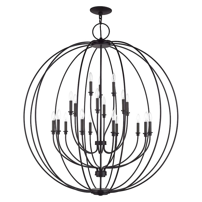 Livex Milania 19Lt Grande Foyer Chandelier, Bronze