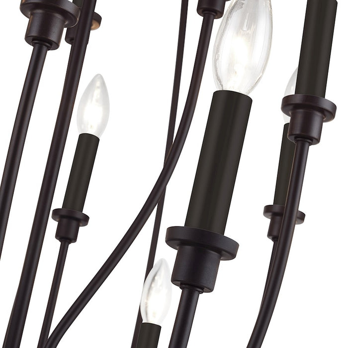 Livex Milania 19Lt Grande Foyer Chandelier, Bronze