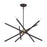 Livex Soho 10Lt Chandelier, Bronze/Antique Brass Accents