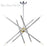 Livex Soho 10Lt Chandelier, Polished Chrome/Polished Brass Accents - 47006-52