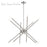 Livex Soho 12Lt Large Chandelier, Brushed Nickel - 47007-91