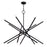 Livex Soho 14Lt Extra Large Foyer Chandelier, Black