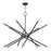 Livex Soho 14Lt XL Foyer Chandelier, Scandinavian Gray/Nickel