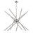Livex Soho 14Lt Extra Large Foyer Chandelier, Brushed Nickel