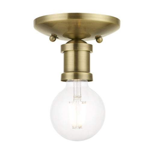 Livex Lansdale 1 Light Single Flush Mount