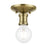 Livex Lansdale 1 Light Single Flush Mount