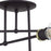 Livex Delacroix 6Lt Semi-Flush, Bronze/Antique Brass Accents