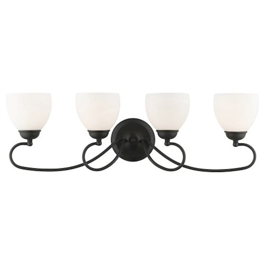 Livex Lighting Brookside Bath Light, Black