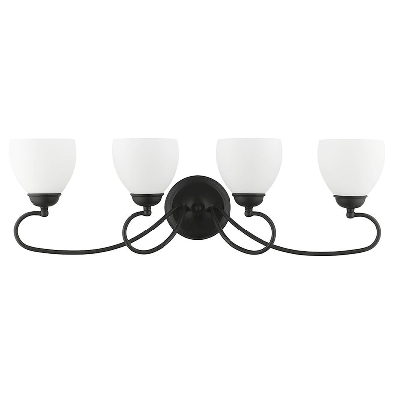 Livex Lighting Brookside Bath Light, Black
