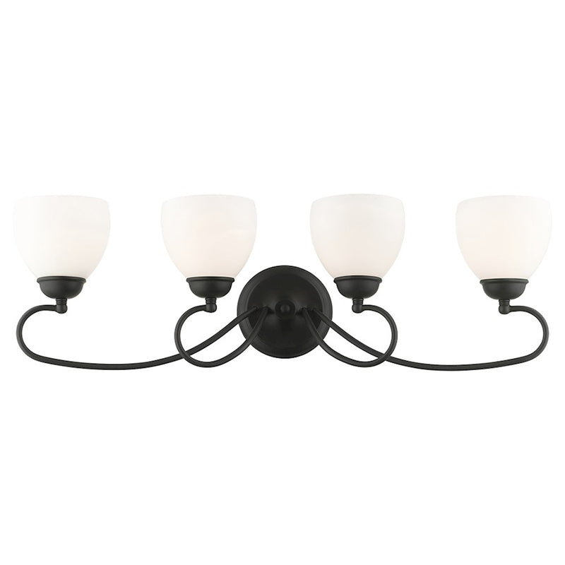 Livex Lighting Brookside Bath Light, Black