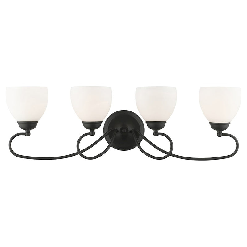 Livex Lighting Brookside Bath Light, Black