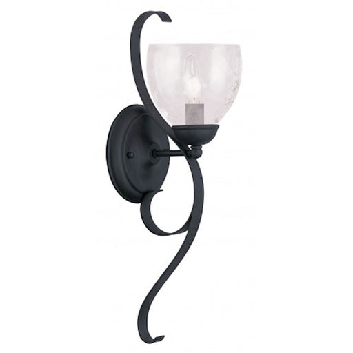 Livex Lighting Brookside Wall Sconce, Black
