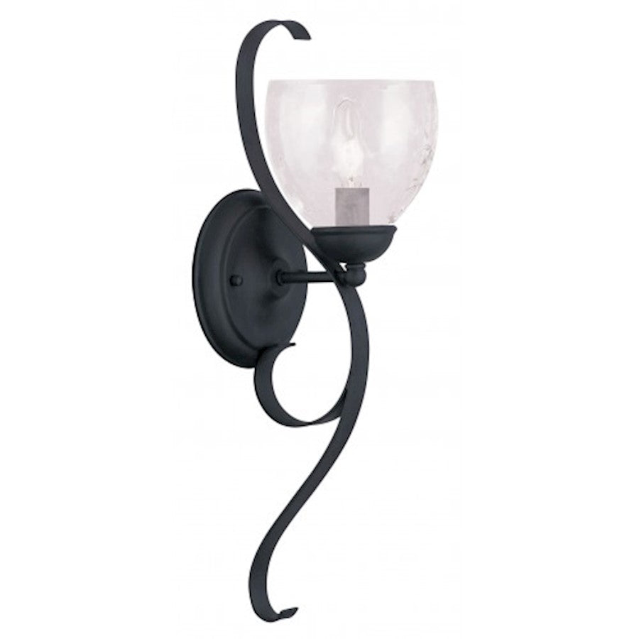 Livex Lighting Brookside Wall Sconce, Black
