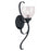 Livex Lighting Brookside Wall Sconce, Black