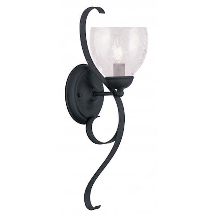 Livex Lighting Brookside Wall Sconce, Black